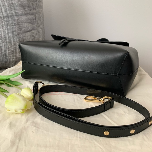 Mansur Gavriel Lady Bag (Black/Rosa) - Picture 9 of 16